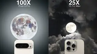 Google Pixel 9 Pro vs iPhone 15 Pro Max Live Zoom Test