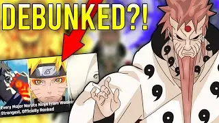 Top 50 STRONGEST Naruto Characters RANKED and EXPLAINED?!