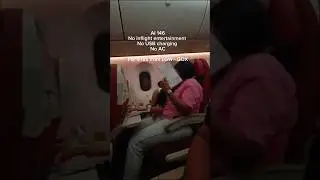 Air India AI 146 worst 9hr flight | No Ac No inflight entertainment | #airindia #airindiaflight