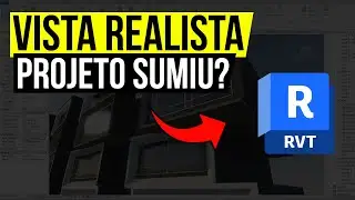 VISTA REALISTA DO REVIT SUMIU ? VEJA COMO RESOLVER FACILMENTE !!
