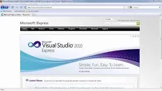 C#: Installing Visual Web Developer 2010 Express