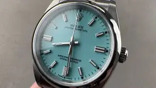 Rolex Oyster Perpetual 36mm Turquoise 