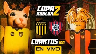 PEÑAROL x SAN LORENZO | CUARTOS DE FINAL | COPA ROBLOX | JOGO DE IDA