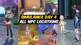 SIMULANKA Summertide Scales and Tales All NPC Character Hidden Location/Interaction ACT 4 [EN/JP]
