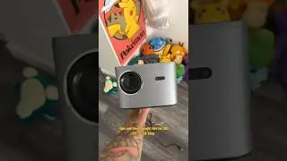LOVE THIS PROJECTOR. link on my tiktok! #projector #tiktokshop #movieprojector