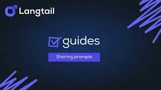 Sharing a Prompt/Assistant in Langtail