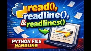 Python File Handling Explained | read(), readline() & readlines() in Python  Part-2 #30