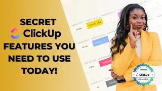 ClickUp's hidden features - 8 tips to maximise ClickUp!