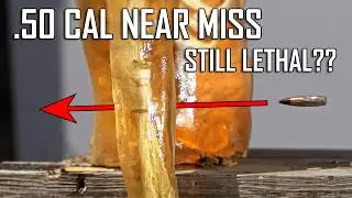 Can a .50 Cal Near-Miss Rip Your Arm Off? - Ballistic High-Speed