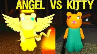 ANGEL vs KITTY ROBLOX PIGGY 로블록스 피기 엔젤 vs 키티