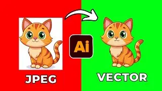 How to Convert JPEG image to a vector in Adobe illustrator