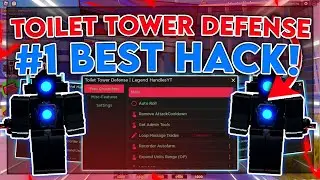 [💃EP 61] Toilet Tower Defense Script HACK GUI! | Infinite GEMS + Auto ROLL! | AUTO Farm & MORE!