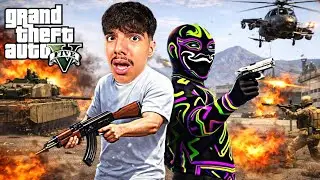 I spent 24 hours with Jeff in GTA 5 😱 (Big mistake)