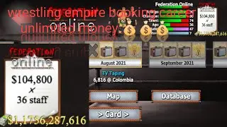 wrestling empire booking career unlimited money 💰💰💰 #Games