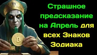 Страшное предсказание на Апрель для всех Знаков Зодиака
