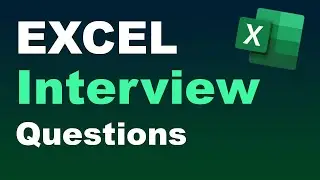 Top Excel Interview Questions #1 - Ace Your Excel Interview
