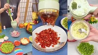 4 In 1 Handheld Electric Vegetable Chopper Set Unbox And Review - Does It Work？