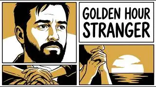 Jack Adams - Golden Hour Stranger (Official Lyric Video) | Good Omens Season 3 Inspired