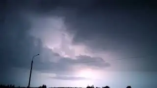 Гроза 30.08.23. Thunderstorm plus music.