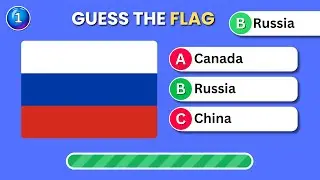 Canva Tutorial: Guess The Flag Quiz Template for Long Videos (Free Download)