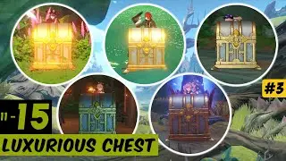 5 Luxurious Chest in Sumeru PART #3 || Genshin Impact 3.0 | Hidden Chest Sumeru