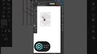 Line Hexagon Logo Design in Adobe Illustrator Tutorial