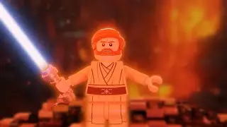 Obi-Wan Vs. Anakin - but its in LEGO
