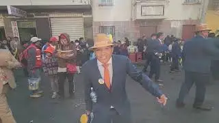 La Diana: Morenada Sociedad Folklorica de Morenos La Paz Maravilla de Mundo - Bloque Caballeros