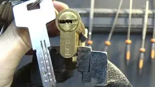 легко и быстро вскрываем замки кале двухрядка Вскрытие замка  KALE сайт: 