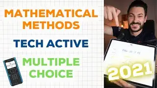 FULL SOLUTIONS - 2021 Mathematical Methods Paper 2: Tech Active Multiple Choice