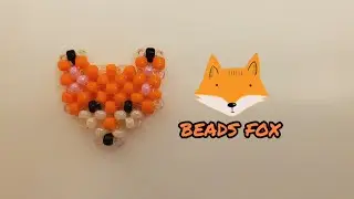 FOX 🦊 beads craft 🫰