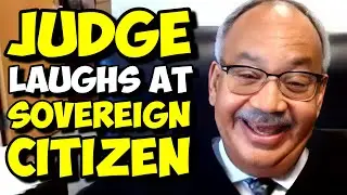 Judge Literally Laughs At Sovereign Citizen's Paperwork In Court... PRO SE FAIL!!!