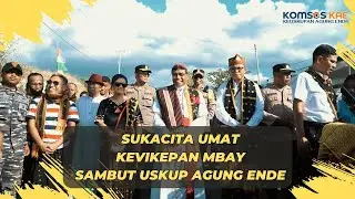 Sukacita Umat Kevikepan Mbay Sambut Mgr. Paulus Budi Kleden, SVD