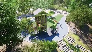 White Deer Park Inclusive Playground Flythrough
