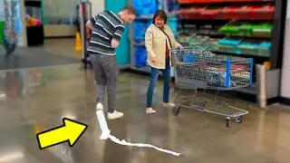 Toilet Paper Prank!