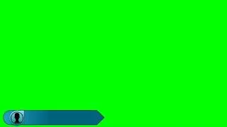Author name / link green screen for video editing | Green Apple Fx