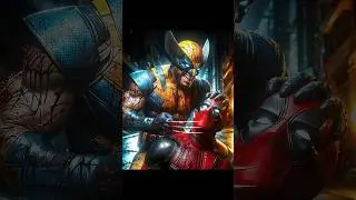 The most shocking scene in Deadpool and Wolverine movie..🔥#marvel #deadpool #shorts
