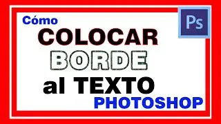 Apply a border to text in Photoshop. How to change the border color of text in Photoshop