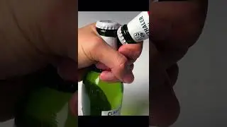 How to open a beer with another beer bottle!