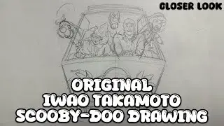 Original Iwao Takamoto Scooby-Doo Drawing - Closer Look