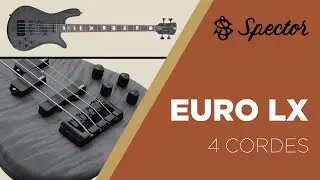 Basse électrique SPECTOR EURO LX 4 cordes (vidéo Algam Webstore)
