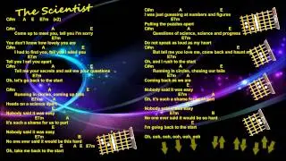 acordes guitarra de "The Scientist" coldplay