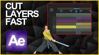 How To Cut Layers in After Effects