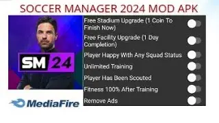 MOD APK SOCCER MANAGER 2024 V1.0.2 NO ROOT