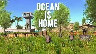 Воюю с кабанами и разбираю дом - Ocean is Home: Survival island