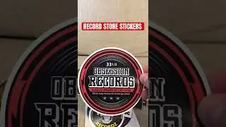 #recordstore #stickers #collection