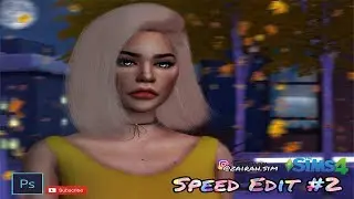 Speed Edit #2  - Photoshop -  The Sims 4