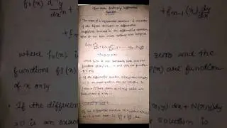 How to solve differential equation|| Differential equation||Ordinary differential equation 