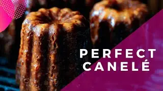 Perfect Canelé recipe with copper moulds