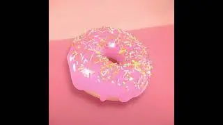 Doughnut Commercial Demo(Test Render)#shorts #Shorts